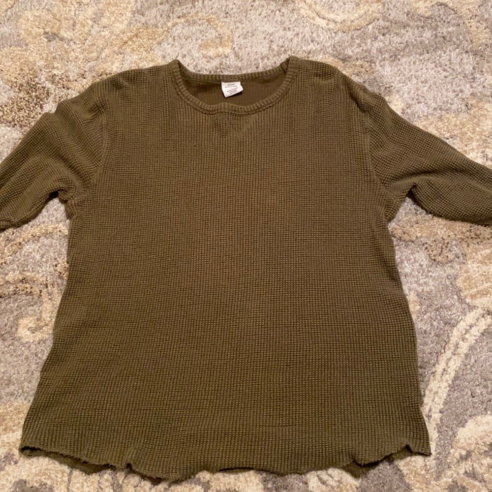 Urban Outfitters Long Sleeve Textured Tee